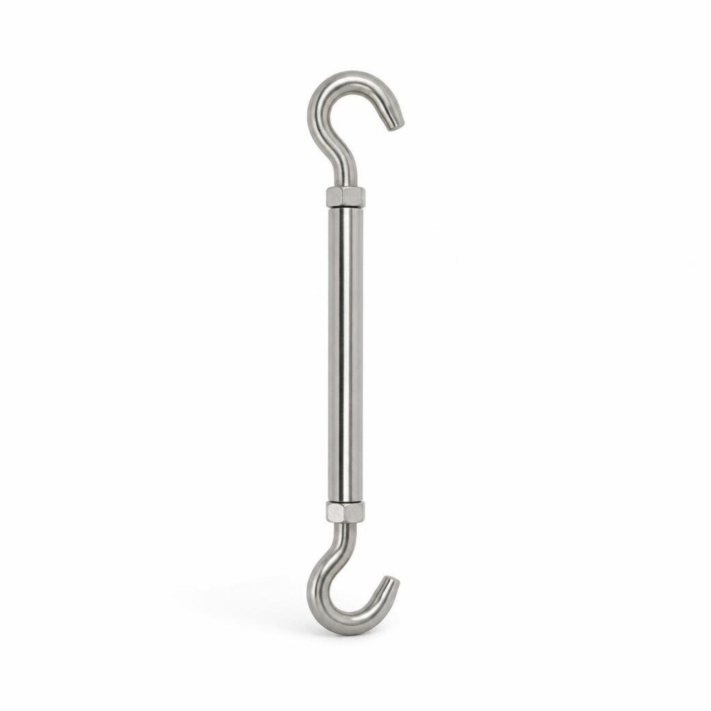 6" 305 S/STEEL DOUBLE HOOK