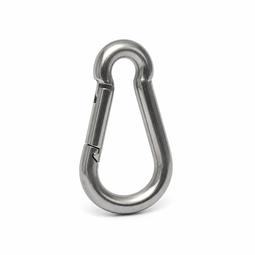 6MM STEEL CARABINER HOOK