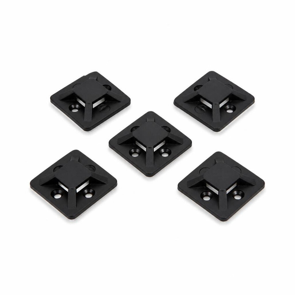 3/4" CABLE TIE BASE - 5PCS