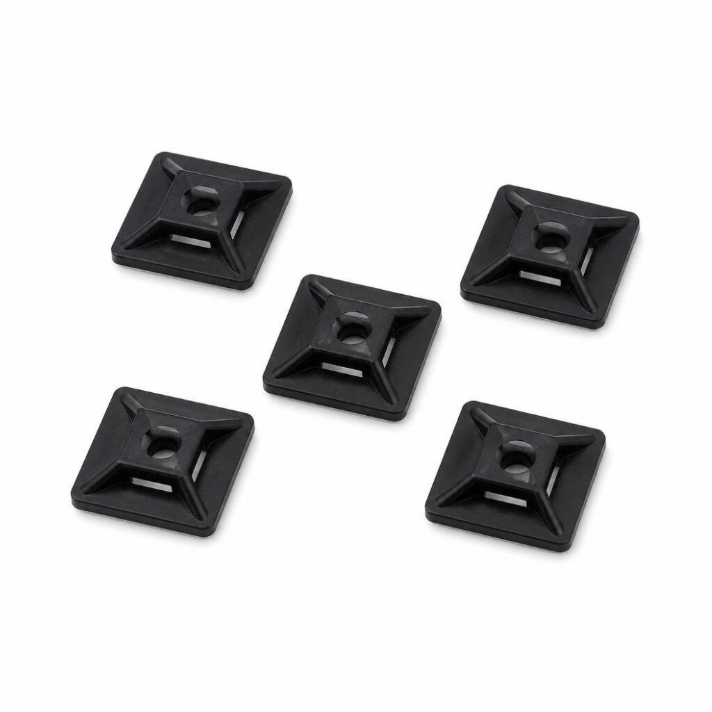 1" CABLE TIE BASE - 5PCS