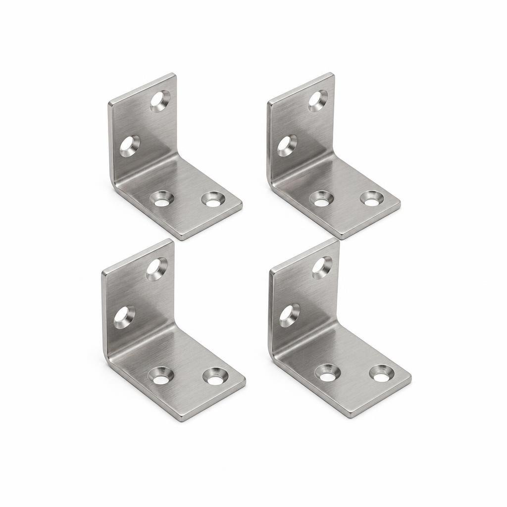 80MM X 80MM C.T S/S L-BRAKET (1PKT X 4PCS)