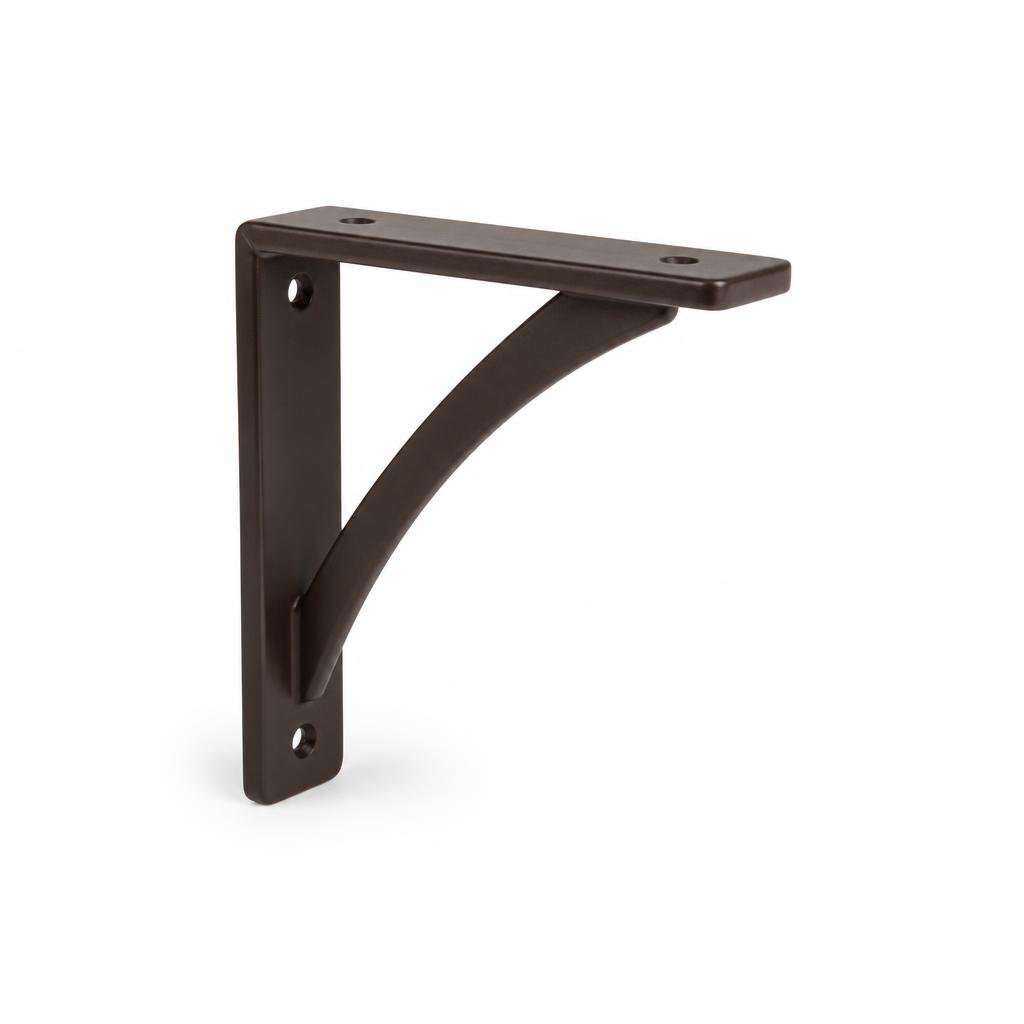 5" X 6" THICK SHELF BRACKET - BROWN COLOUR