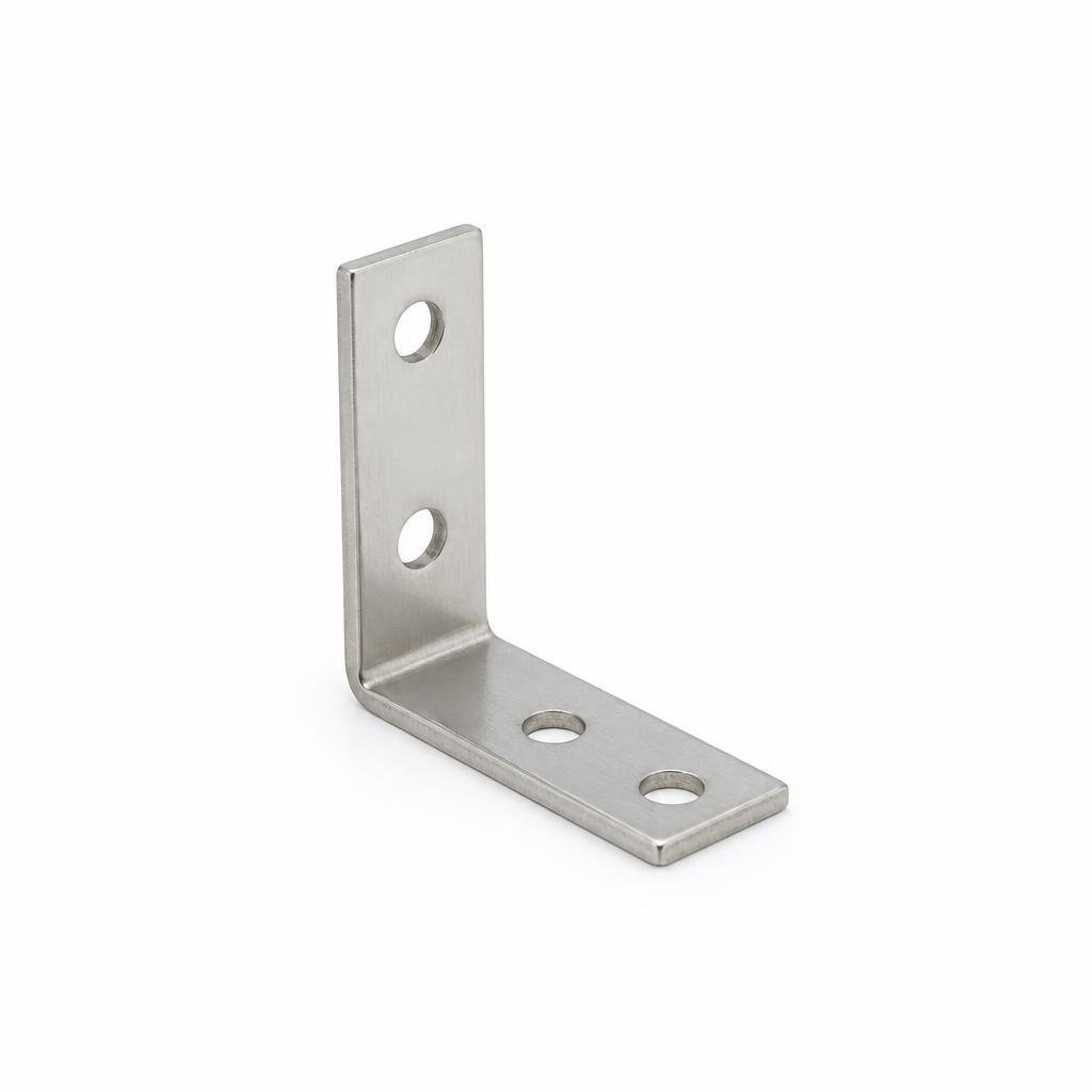 MLINK 1" X 1" X 16 X 2.0MM STAINLESS STEEL L BRACKET