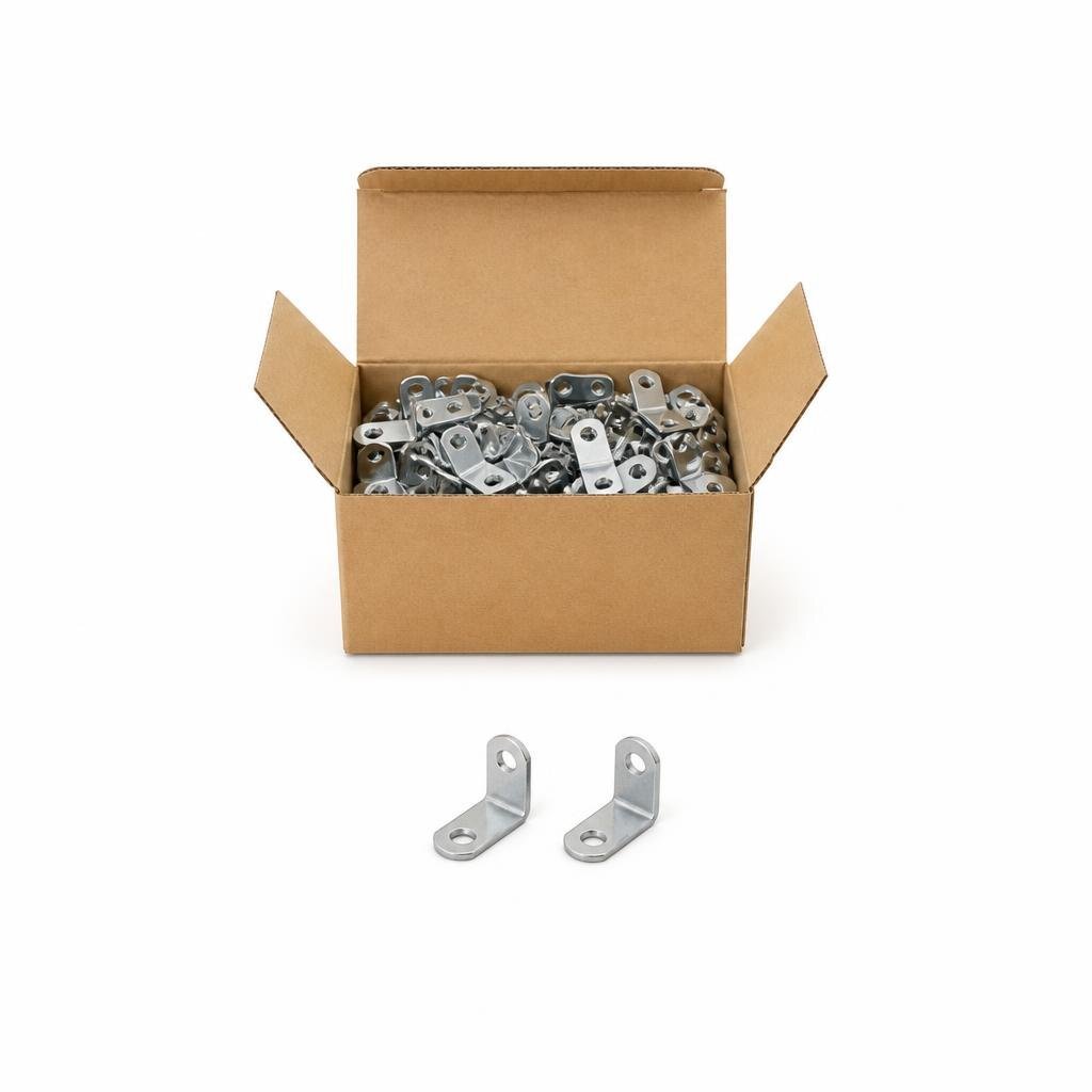 K1 31140-K 30MM X 24MM S/STEEL L BRACKET (100PCS/PKT)