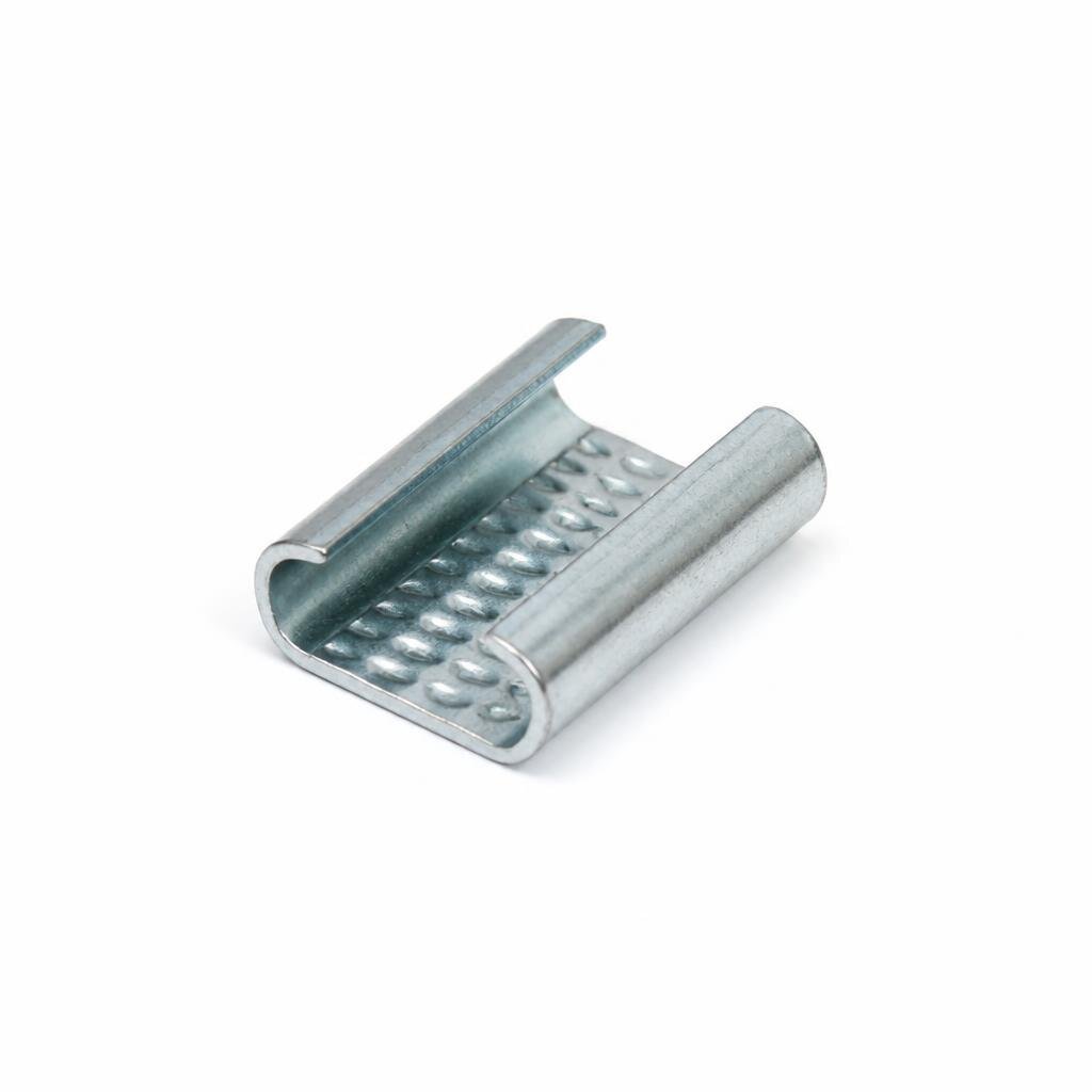 5/8" X 0.5KG PVC STRAPPING CLIP