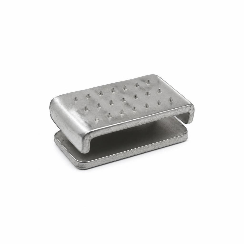 5/8" X 800GM PVC STRAPPING CLIP