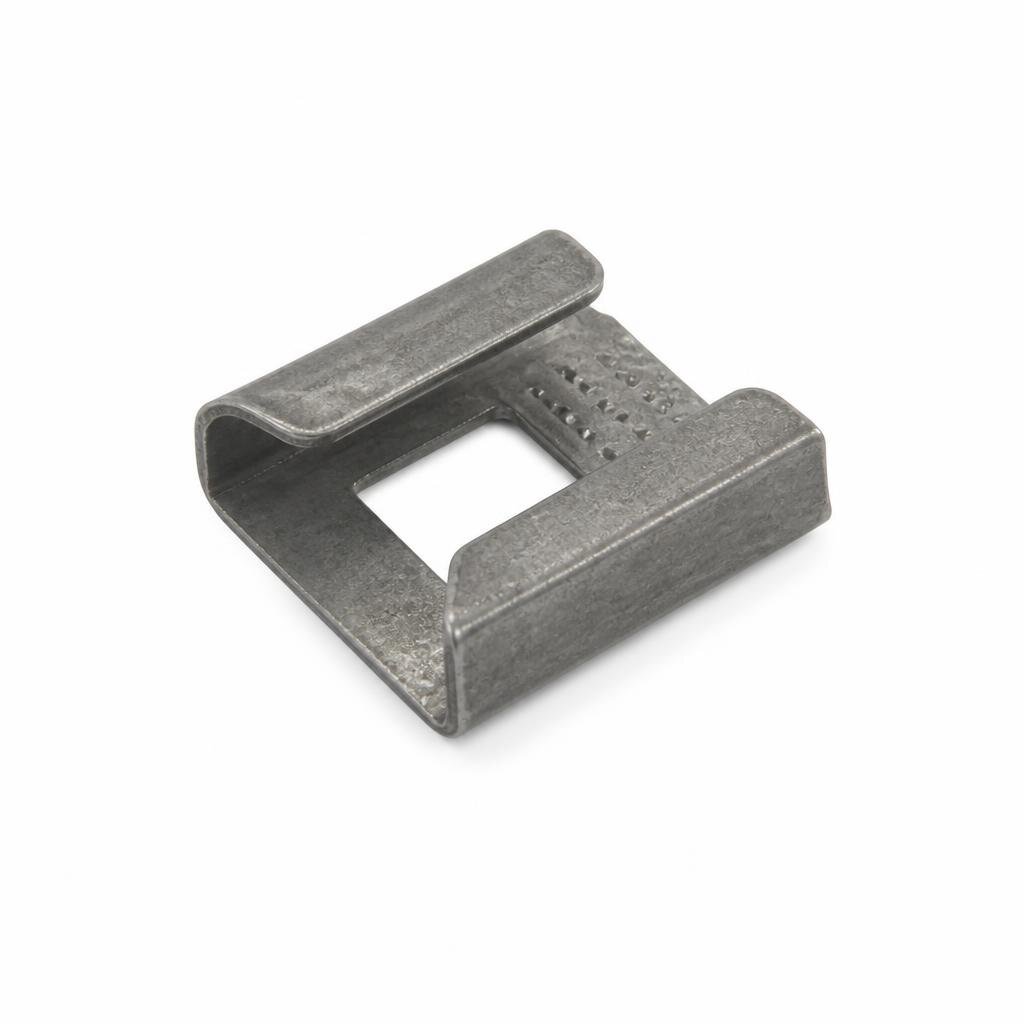 1-1/4" 32MM STEEL STRAPPING CLIP