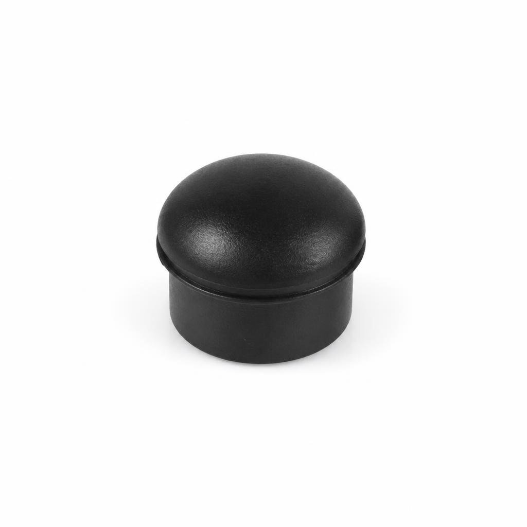19MM ROUND EXTERNAL RUBBER CAP