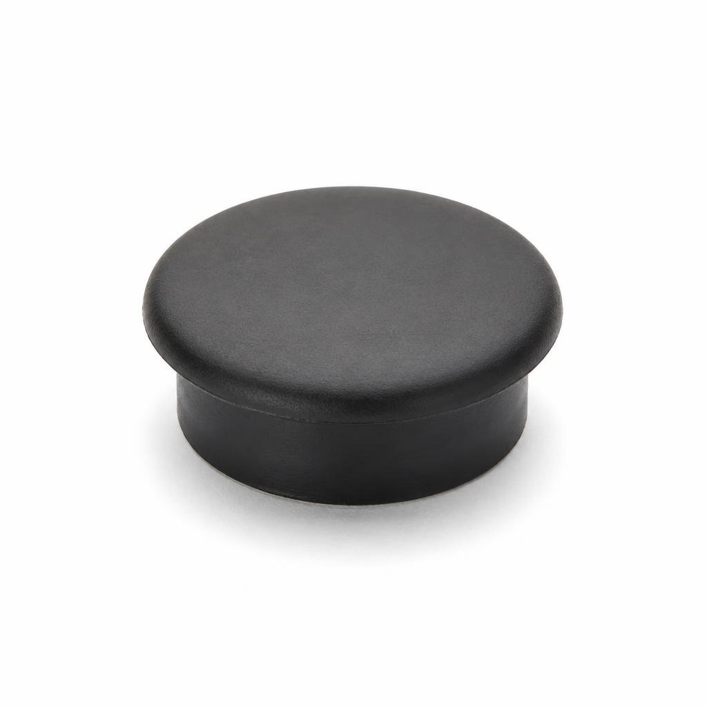 25MM ROUND EXTERNAL RUBBER CAP