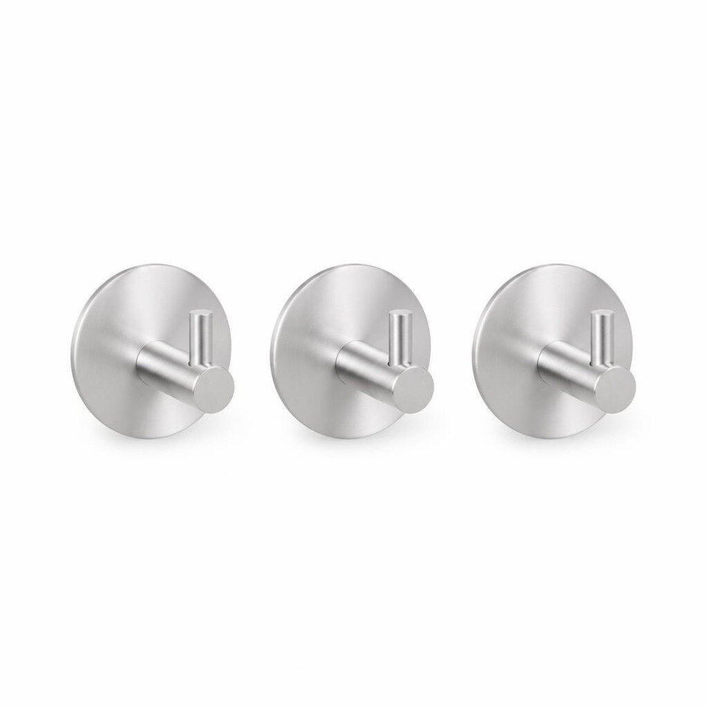 3PCS 6CM TRACELESS HOOK - SILVER