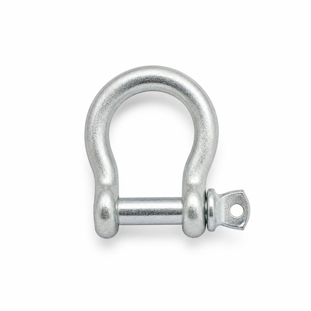 6MM GALV.M/STEEL DEE SHACKLE