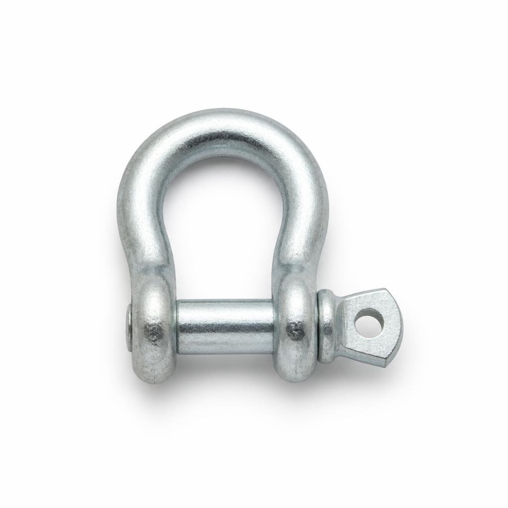 8MM GALV.M/STEEL DEE SHACKLE