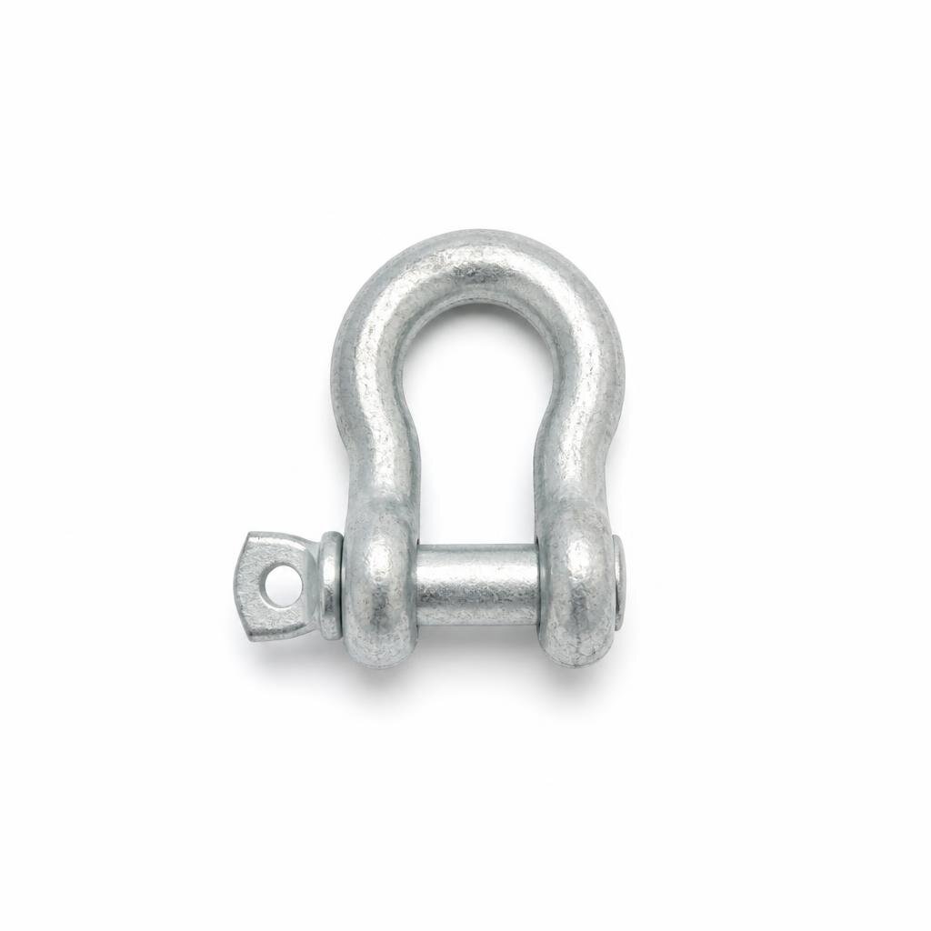 12MM GALV.M/STEEL DEE SHACKLE