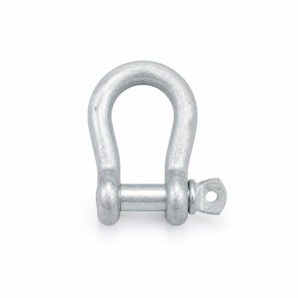 25MM GALV.M/STEEL DEE SHACKLE