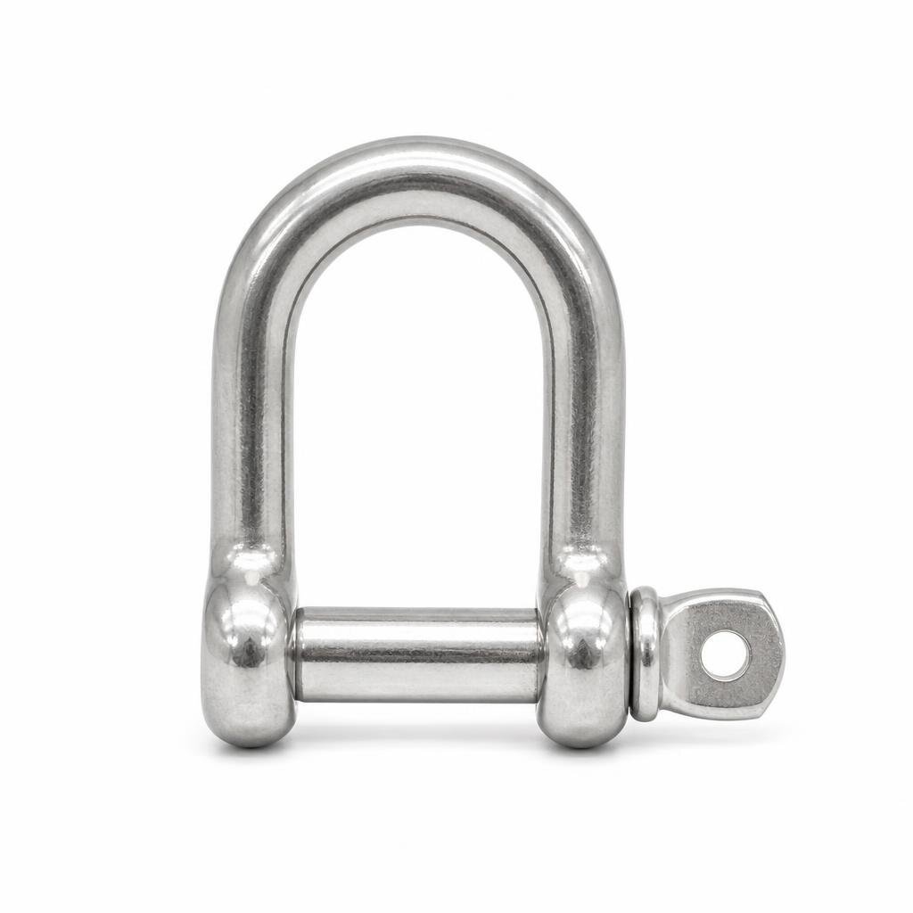 NIETZ 8MM SS304 EUROPEAN D-SHACKLE - 160258