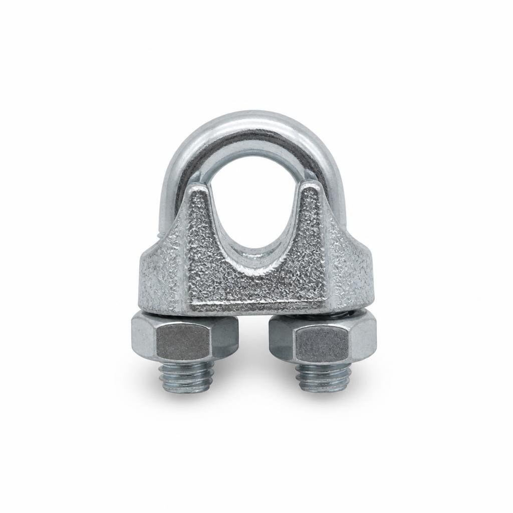 5MM 3/16" G.I WIRE ROPE CLIP DIN 741
