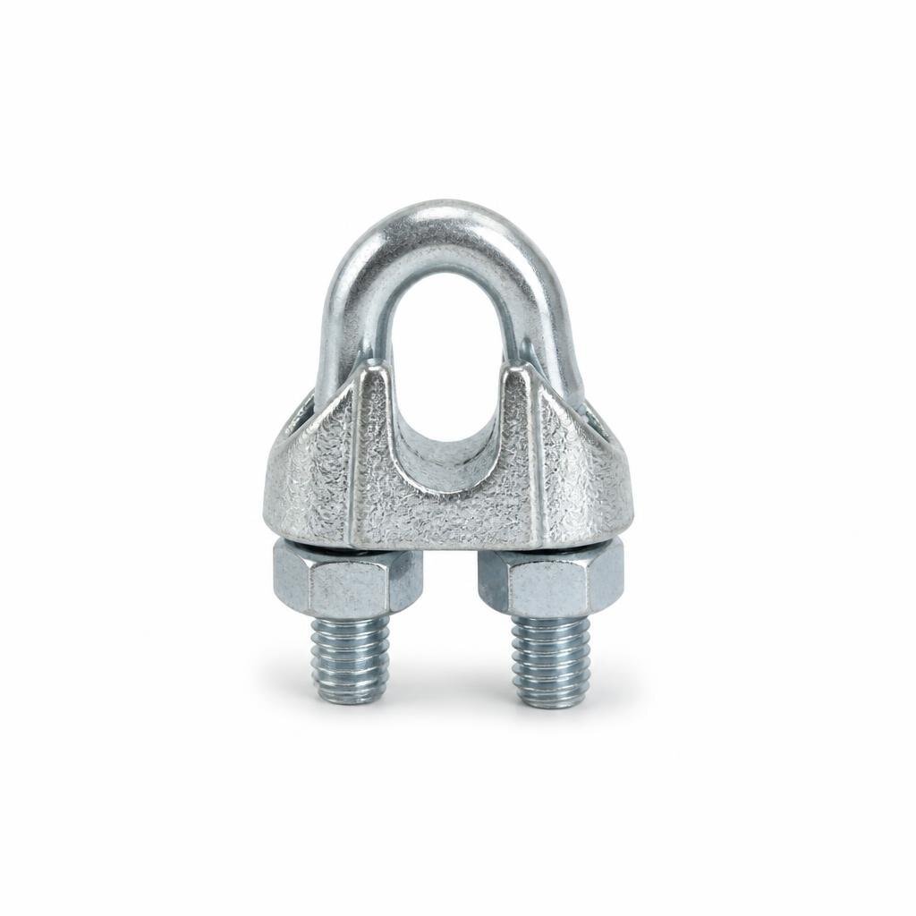 6MM 1/4" G.I WIRE ROPE CLIP DIN 741