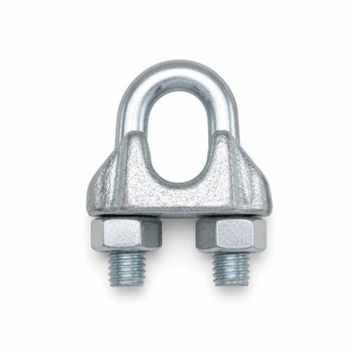 8MM 5/16" G.I WIRE ROPE CLIP DIN 741