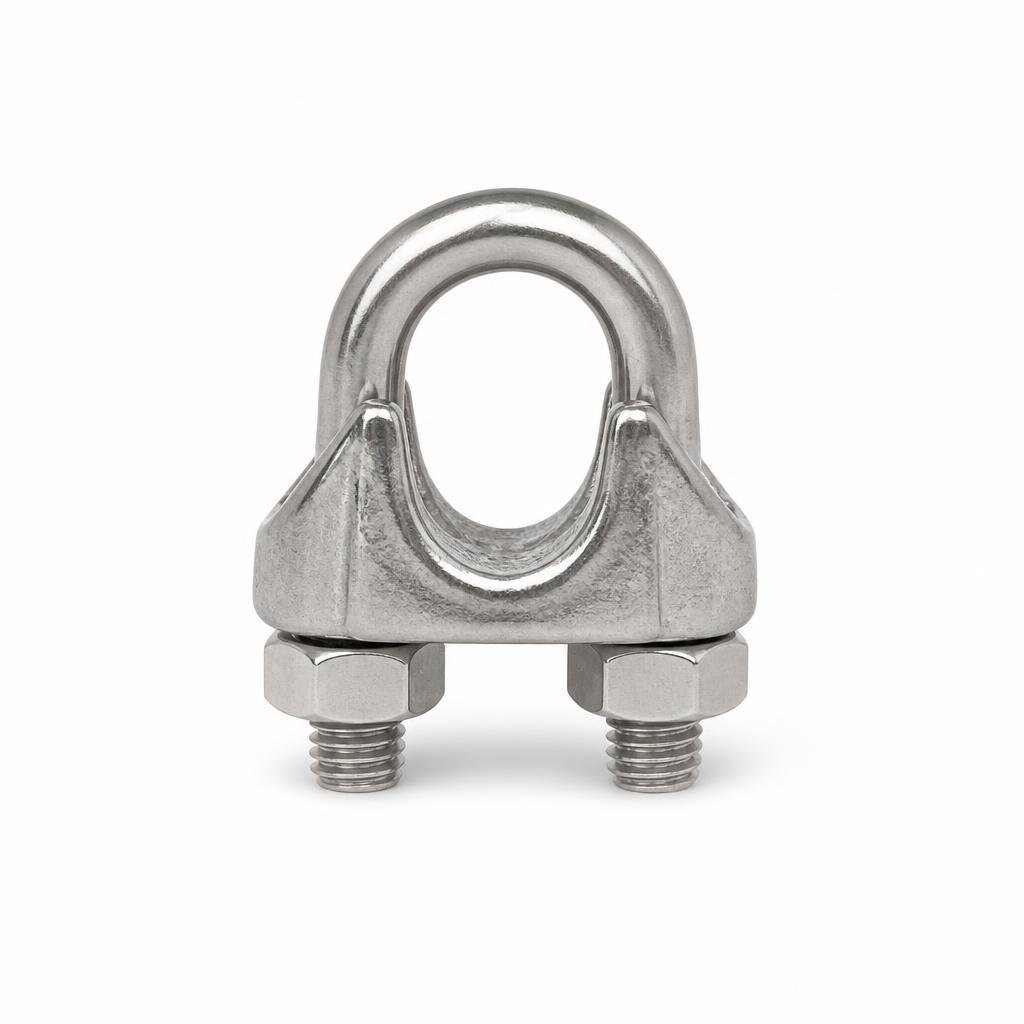 NIETZ 3MM SS304 WIRE ROPE CLIP DIN 741 - 160268