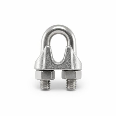 NIETZ 8MM SS304 WIRE ROPE CLIP DIN 741 - 160271