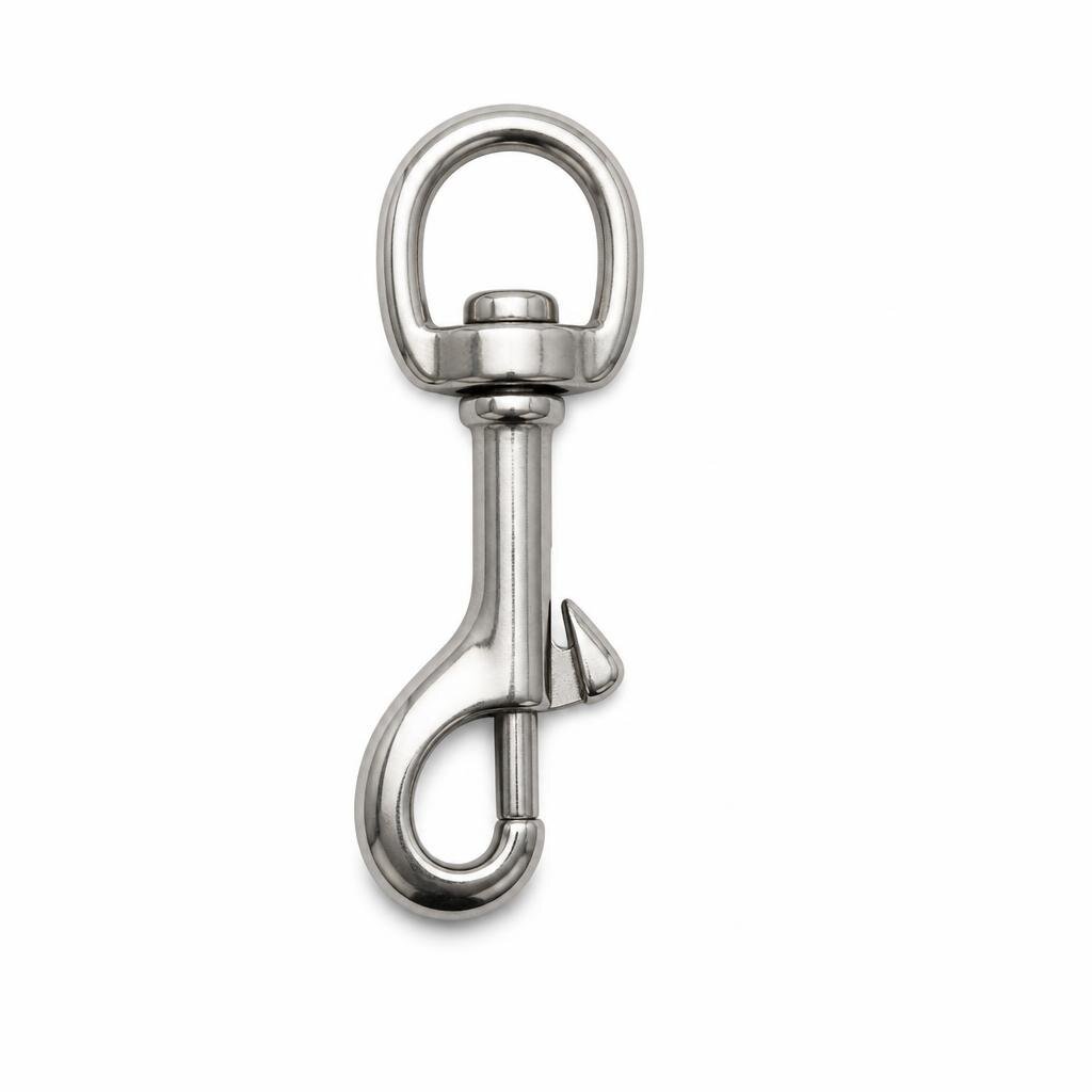 K1 KC06 OPEN SWIVEL EYE CHAIN SNAP