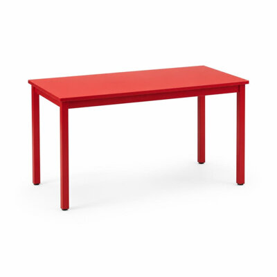 ST120R 4FT SOLID TABLE (RED) 122 X 60 X 74CM