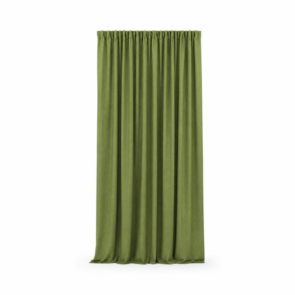 97132 GREEN CURTAIN (146/250CM)