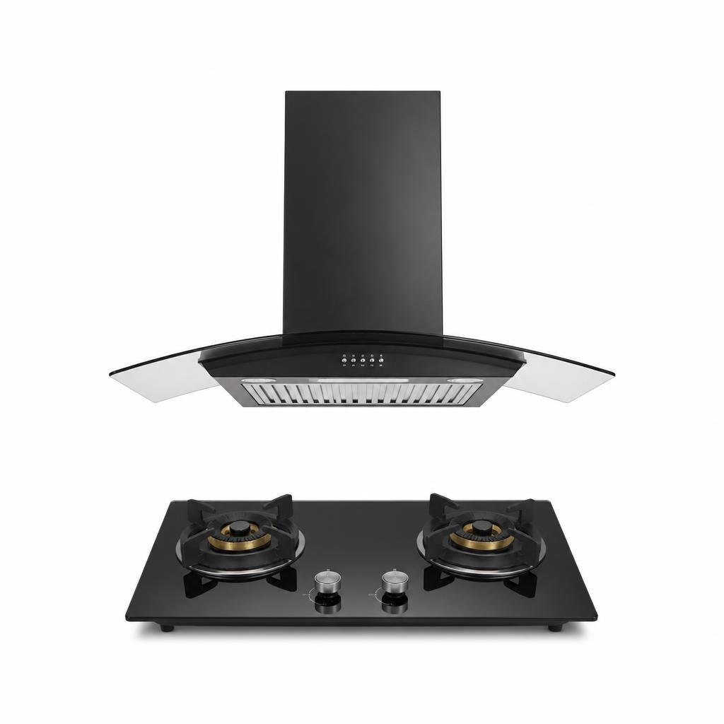 ELBA ETERNO EH-E9122ST-BK EGH-E9502G-BK HOOD+HOB