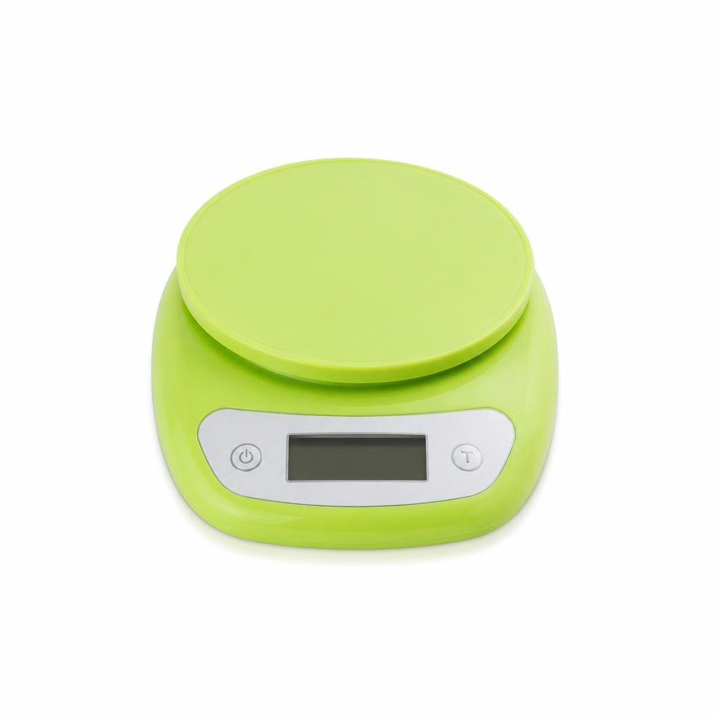 10KG ELECTRONIC DIGITAL KITCHEN SCALE - GREEN