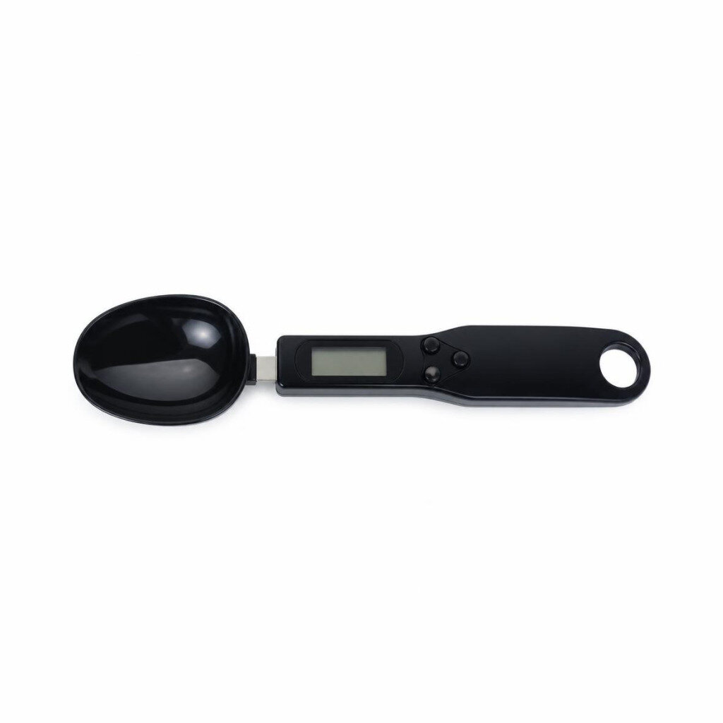 500G/0.1G DIGITAL ELECTRONIC SCALE SPOON - BLACK