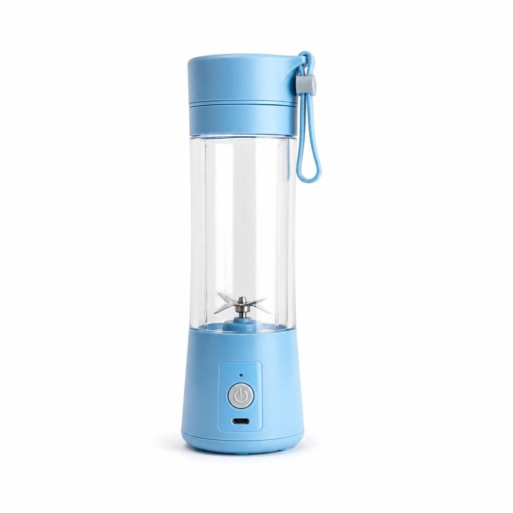 MINI PORTABLE JUICER BLENDER USB CHARGER-BLUE
