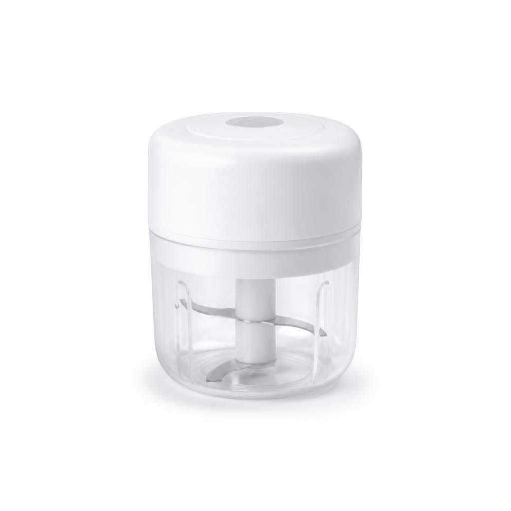 100ML MINI ELECTRIC GARLIC CHOPPER - WHITE