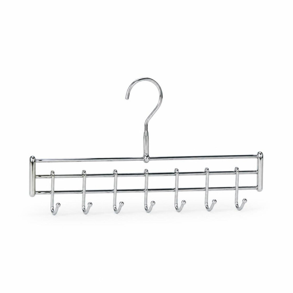 8 HOOKS H/DUTY CHROMED CLOTH HANGER