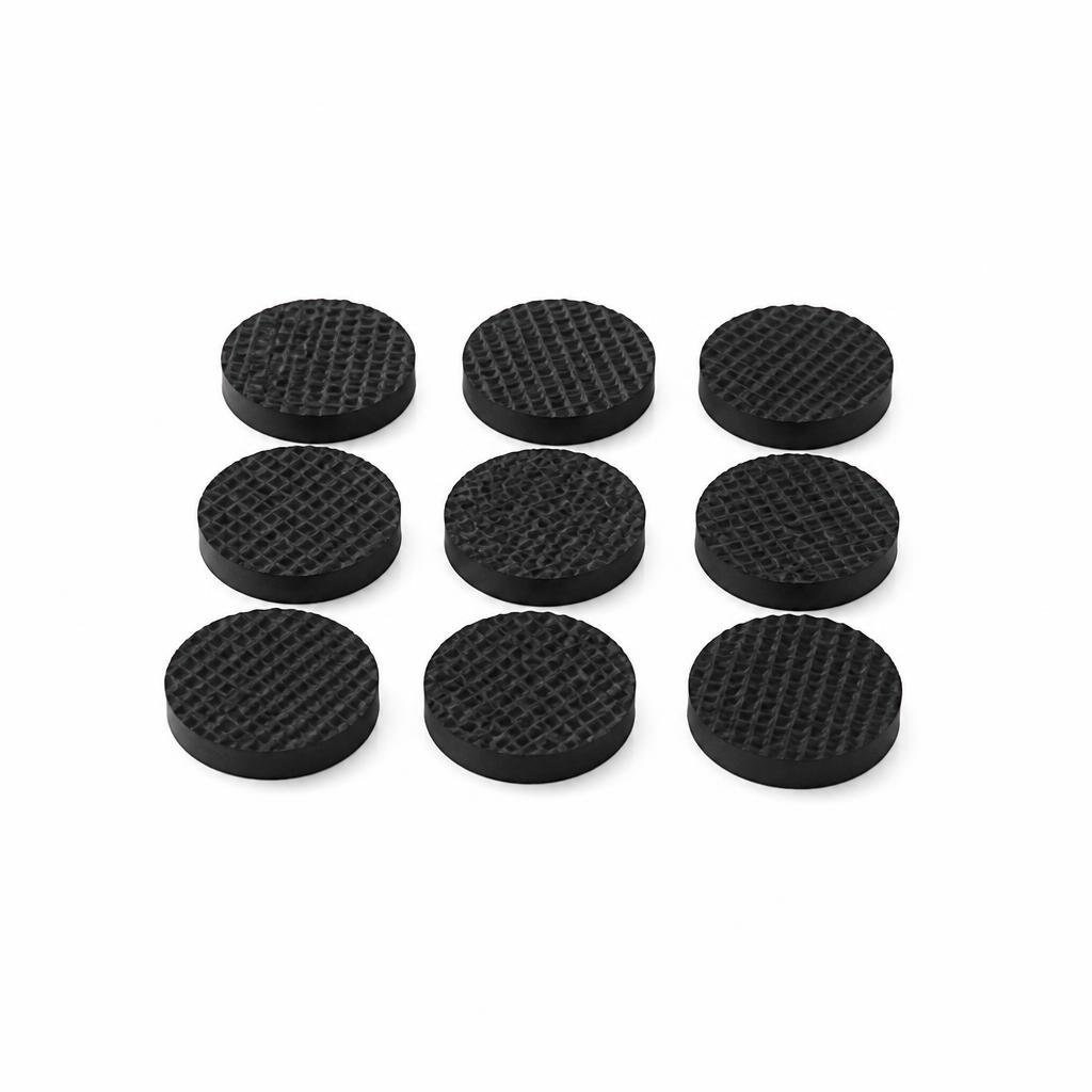 5348 9PCS ROUND RUBBER PAD