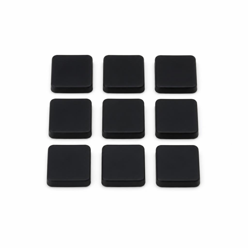 5345 9PCS SQUARE RUBBER PAD