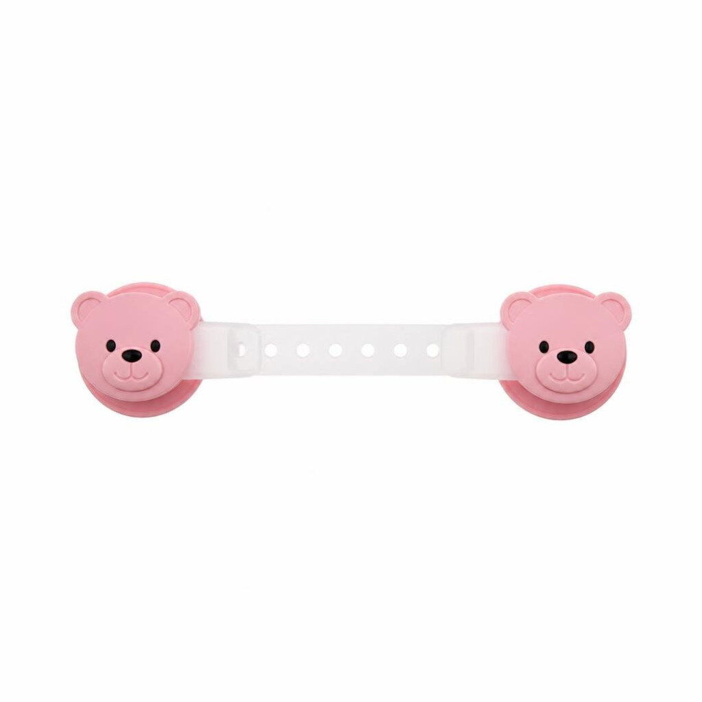 CHILDREN SAFETY LOCK - PINK BEAR