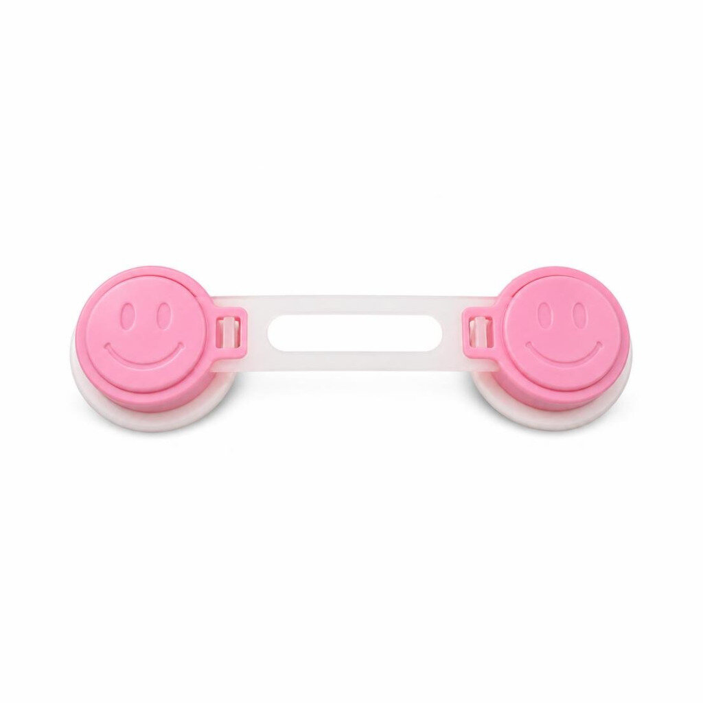 CHILDREN SAFETY LOCK - PINK SMILE FACD