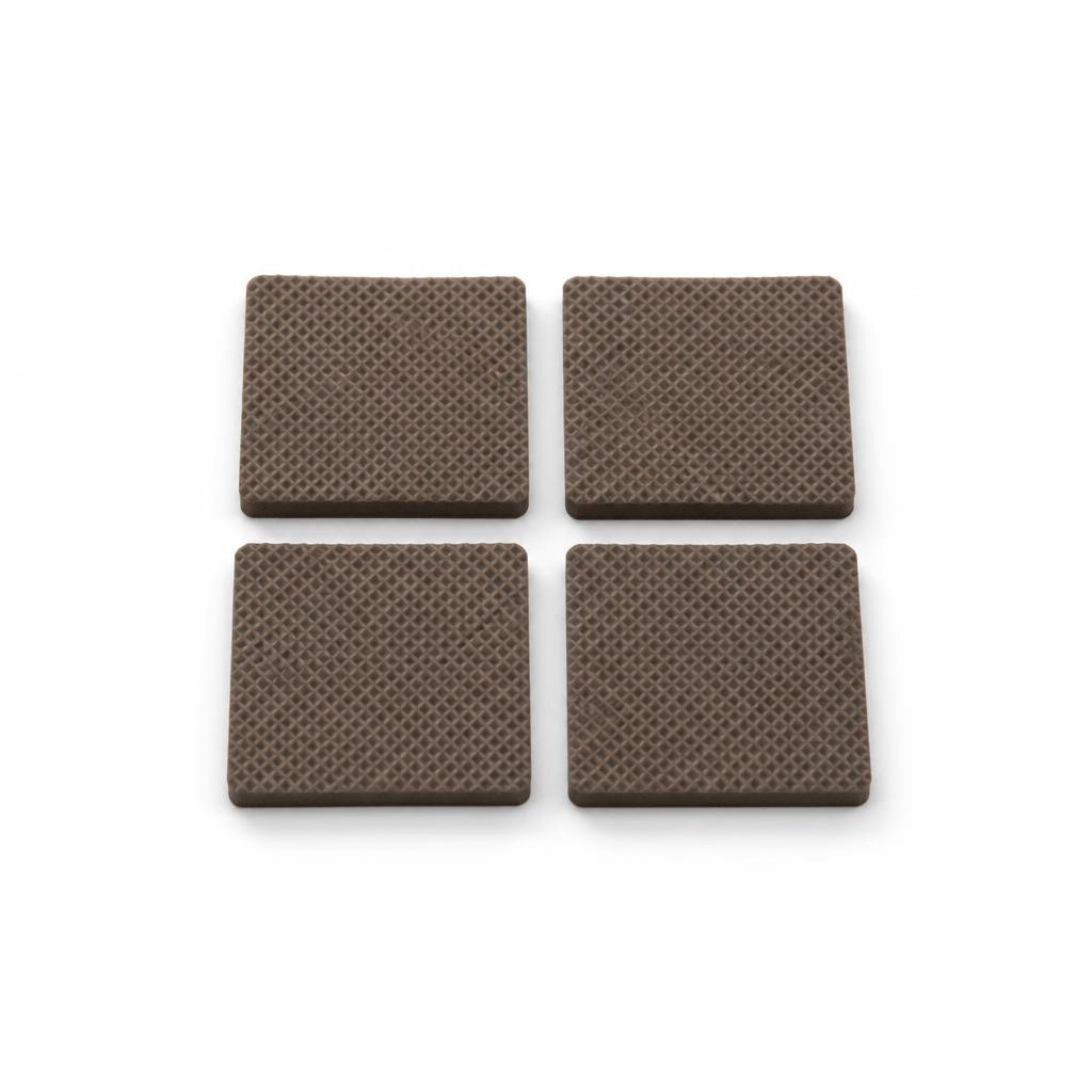 NON-SLIP FURITURE FEET MAT - SQUARE (4PCS)