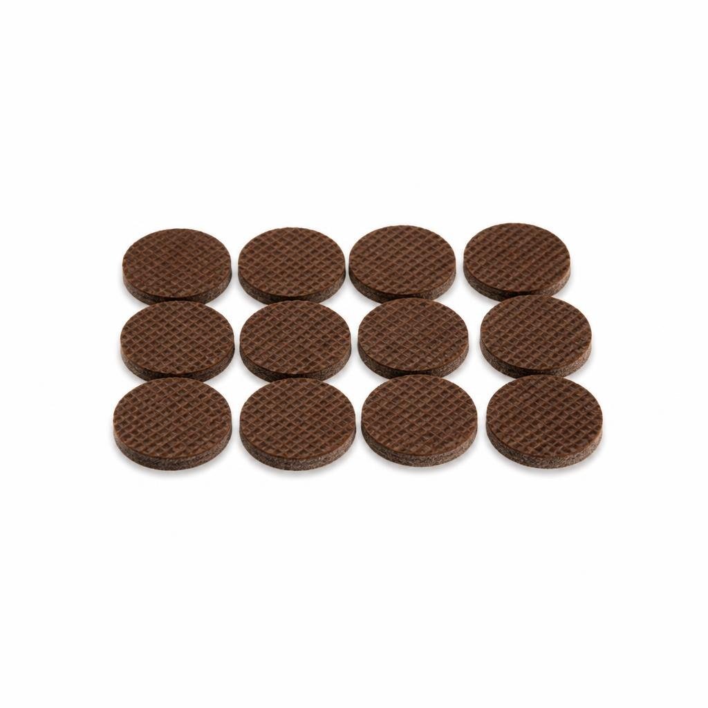 NON-SLIP FURITURE FEET MAT - ROUND (12PCS)