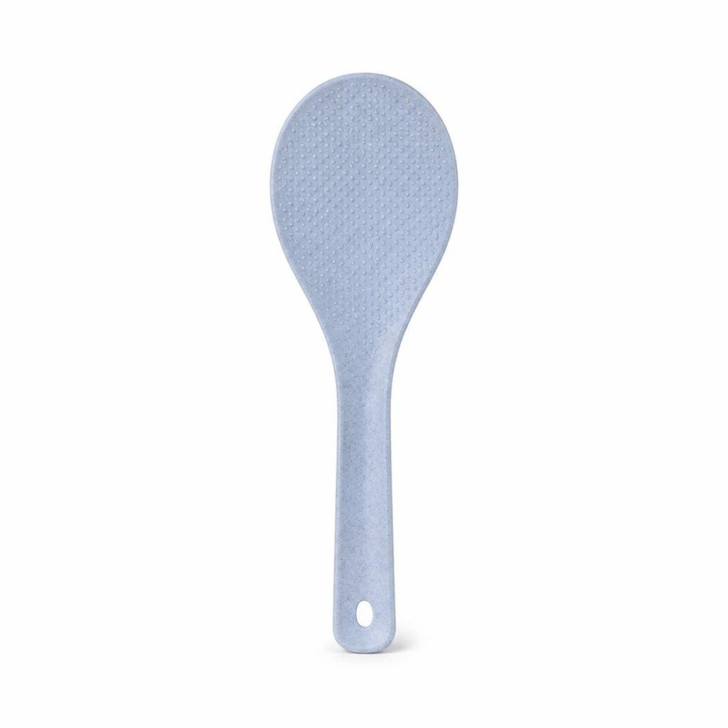WHEAT STRAW RICE SPOON - BLUE