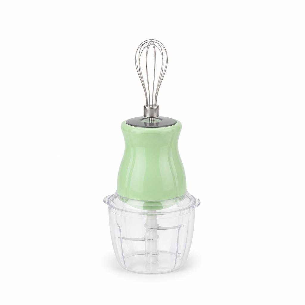 WIRELESS ELECTRIC WHISK FOOD CHOPPER -GREEN