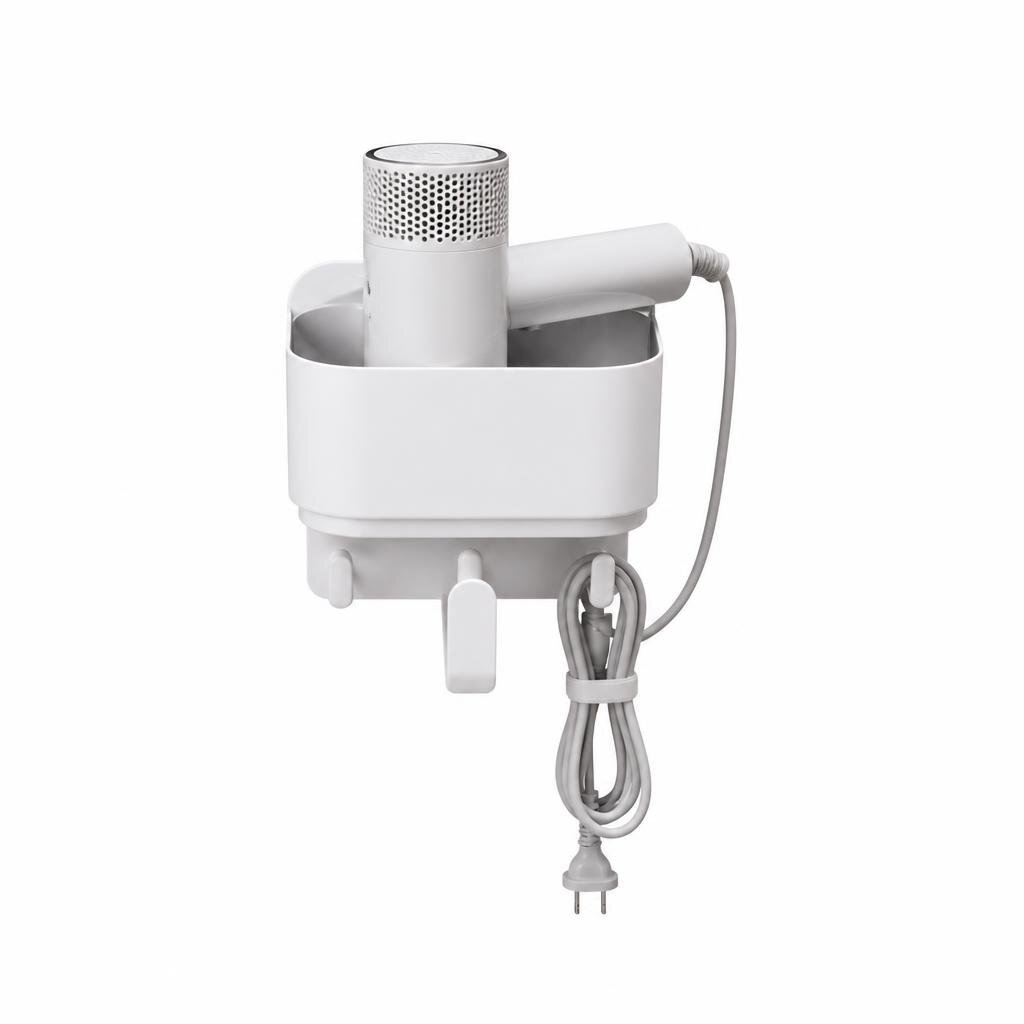HOUSEHOLD PUNCH-FREE WALL HANGING HAIR DRYER