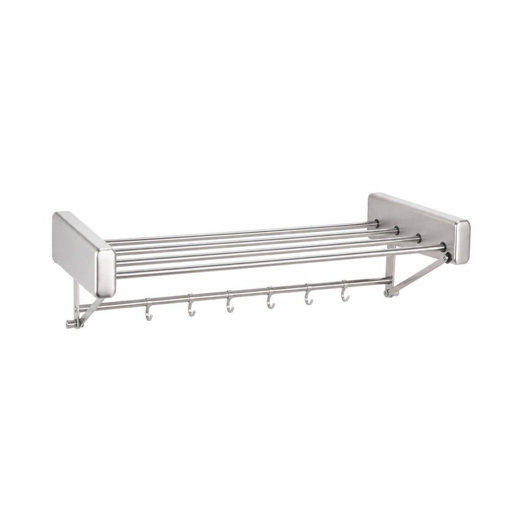 M-B.I. CARE BI-501047 SS304 RETRAITABLE CLOTHES HANGER