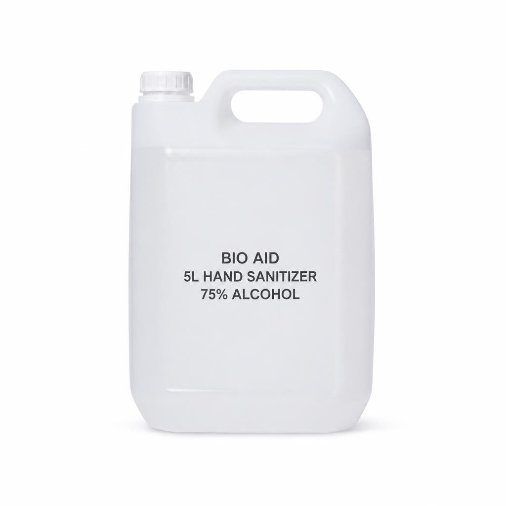BIO AID 5L HAND SANITIZER 75% ALCOHOL