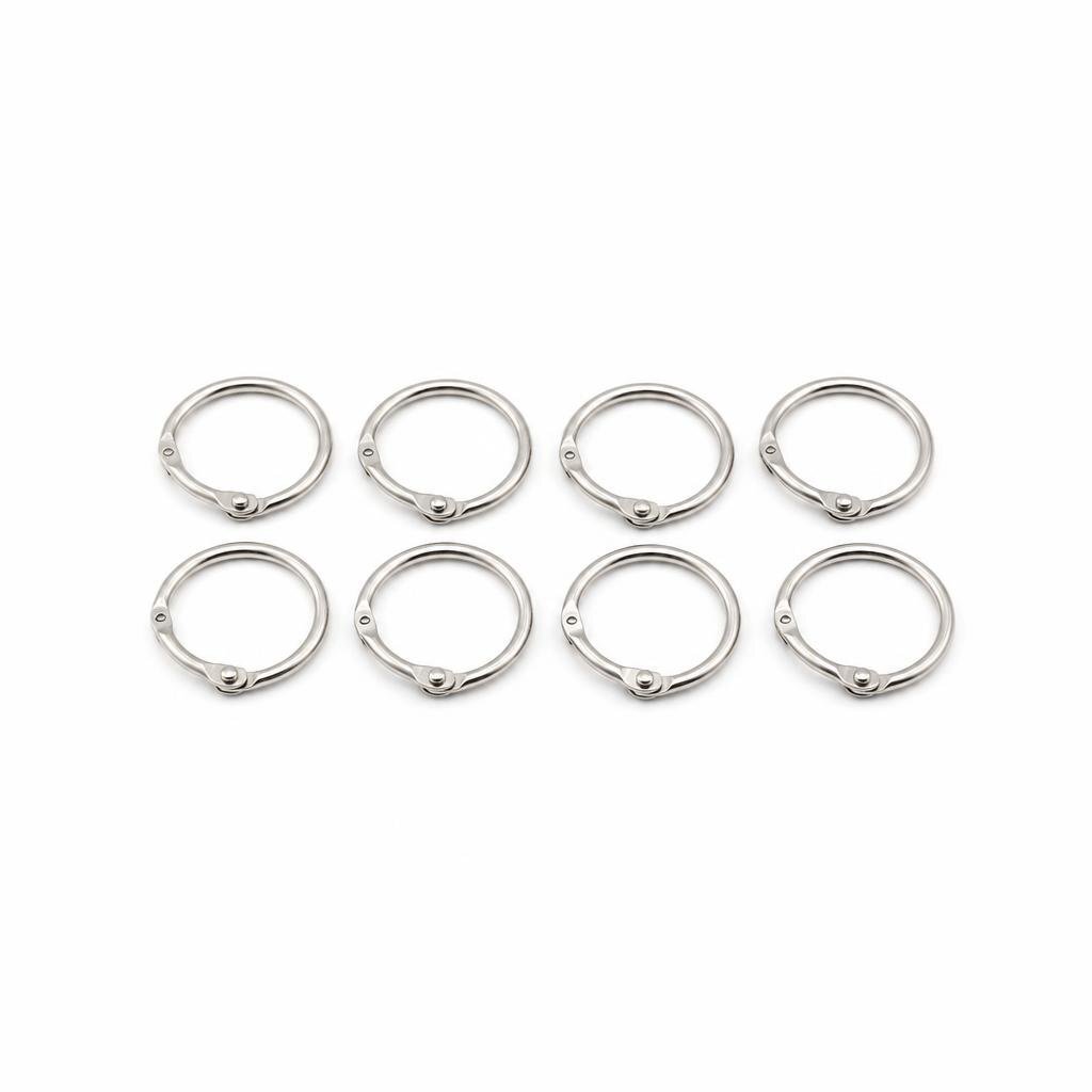 GRABBIT 19MM 8PCS BOOK RING
