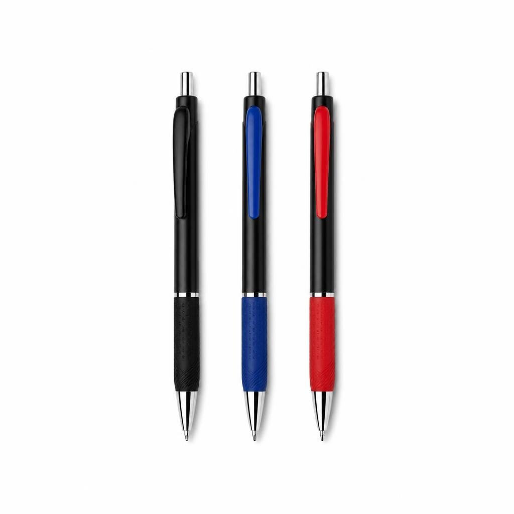 GRABBIT 0.5MM 3PCS DIGNO TRINOK PEN-BLK/BLU/RED