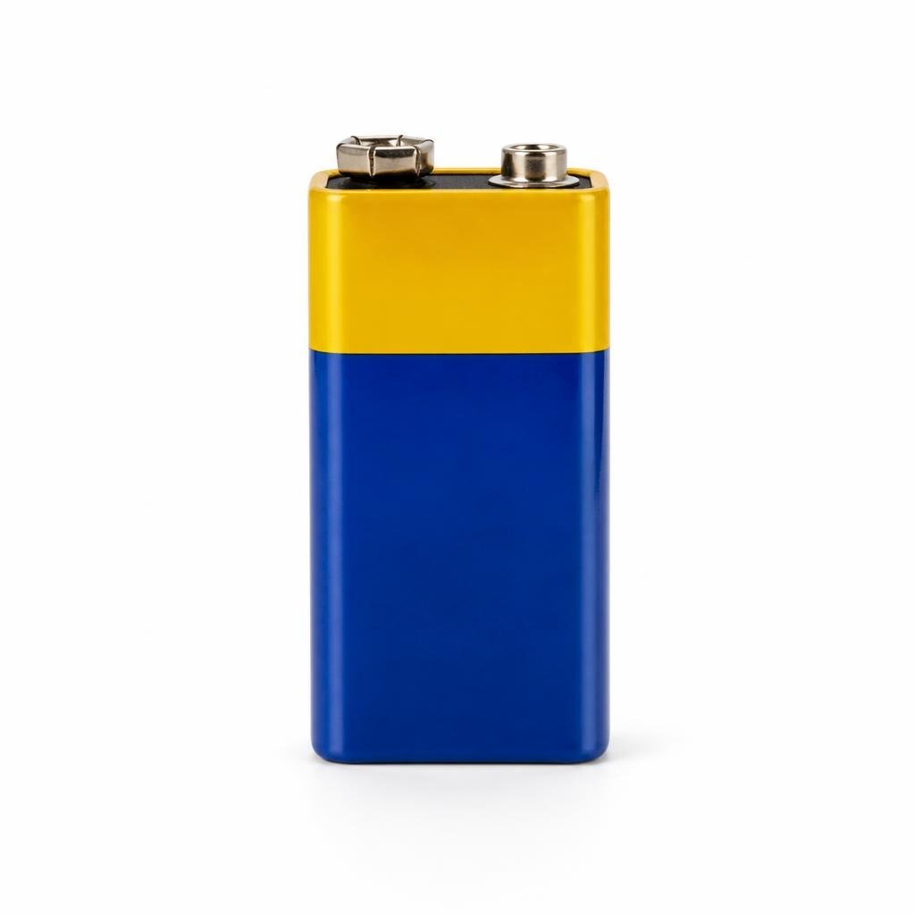 GRABBIT 9V CARBON ZINC BATTERY 1PCS
