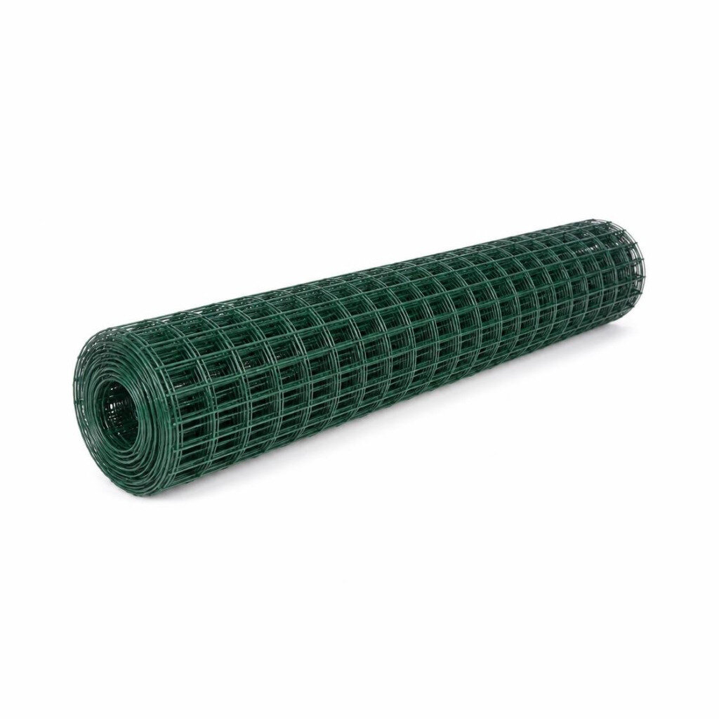 PVC GREEN COATING FENCING 7G X 8 1/2FT X 15M