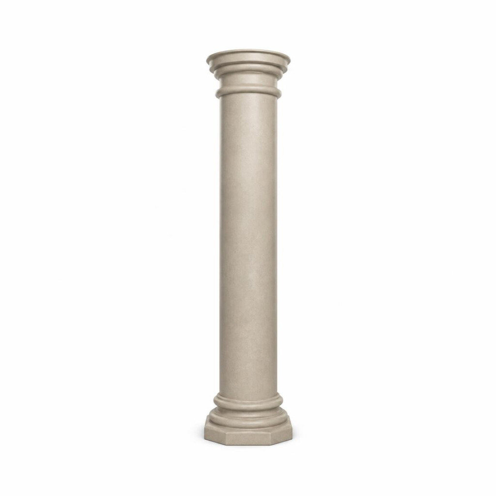 12" X 8FT ROMAN PILLAR - ROUND