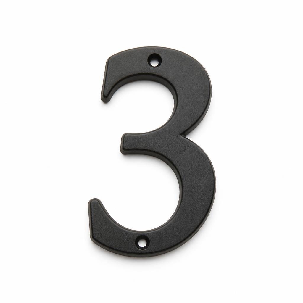 M-AB45MM #3 HOUSE NUMBERING